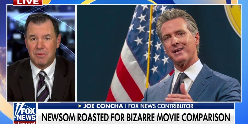 Gavin Newsom roasted for bizarre movie character comparison