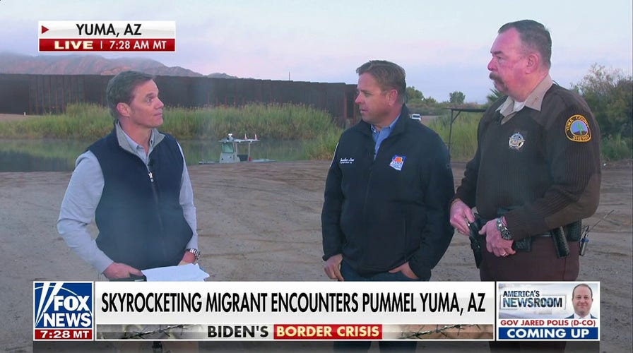 Yuma, Arizona officials warn cartels are exploiting unsecured border: 'Never seen it this bad'