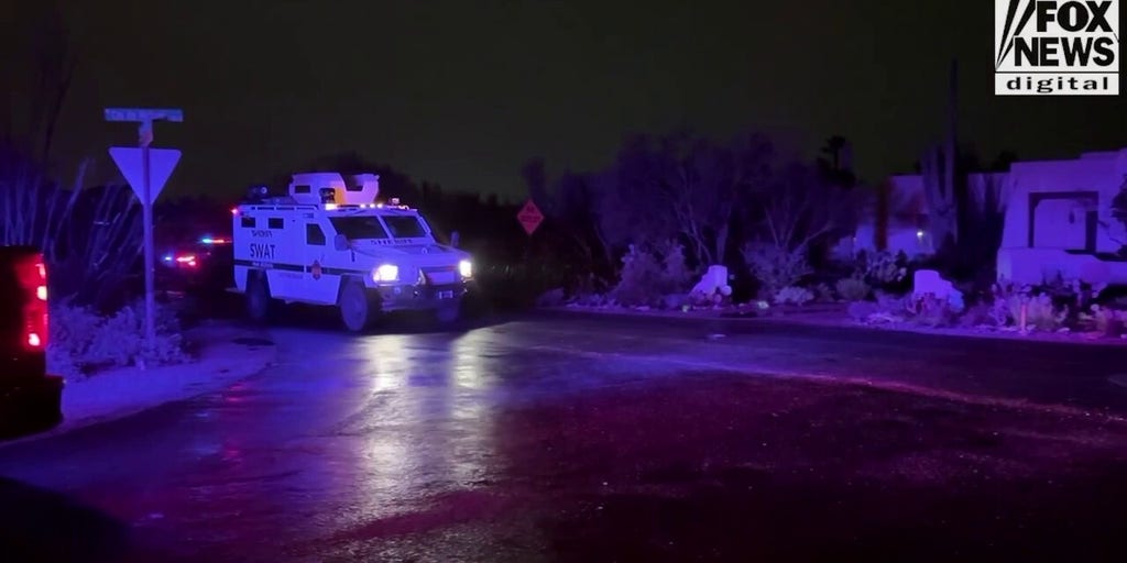 SWAT vehicle seen leaving scene of law enforcement operation miles from Guthrie home