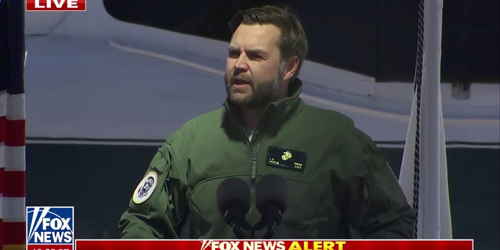 Vice President Vance speaks to Marines: 'I'm proud of all of you'