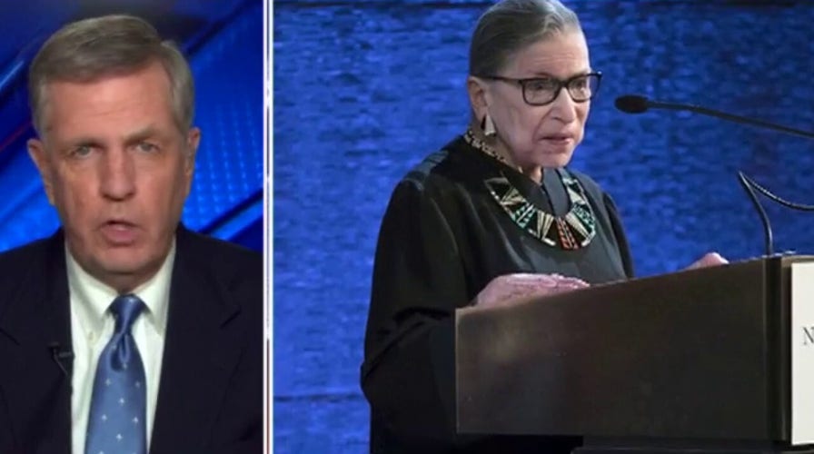 Brit Hume reacts to RBG death: Our political institutions undergoing 'stress test'