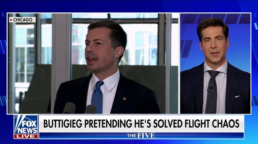 Jesse Watters: Buttigieg blamed the usual suspects for his 'incompetence'