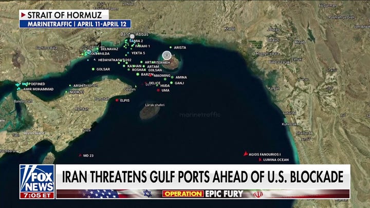 US prepares to enforce total naval blockade on Iranian ports after talks fail