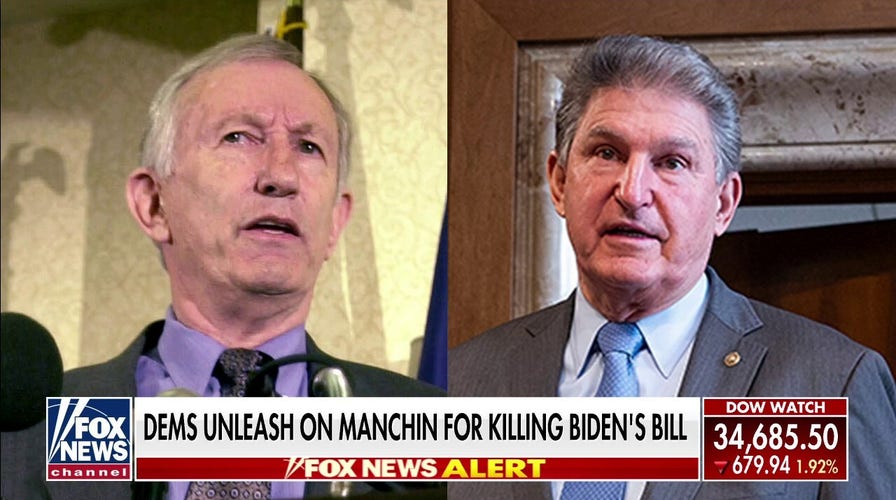 Far-left progressives rip Sen. Joe Manchin for rejecting Build Back Better