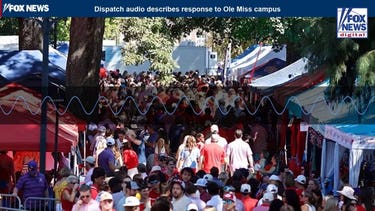 Dispatch audio describes the response to a possible overdose at Ole Miss