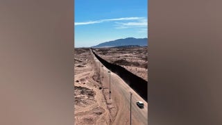 Exclusive video from southern border wall as Trump ramps up construction