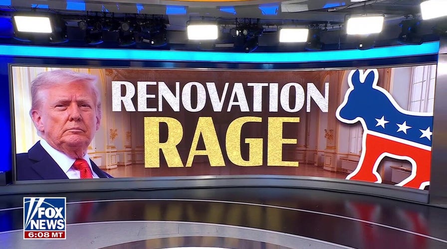 Trump's White House renovations under fire from Democrats