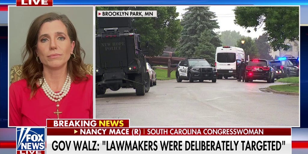Nancy Mace denounces 'deeply troubling, traumatizing' political violence after MN shootings