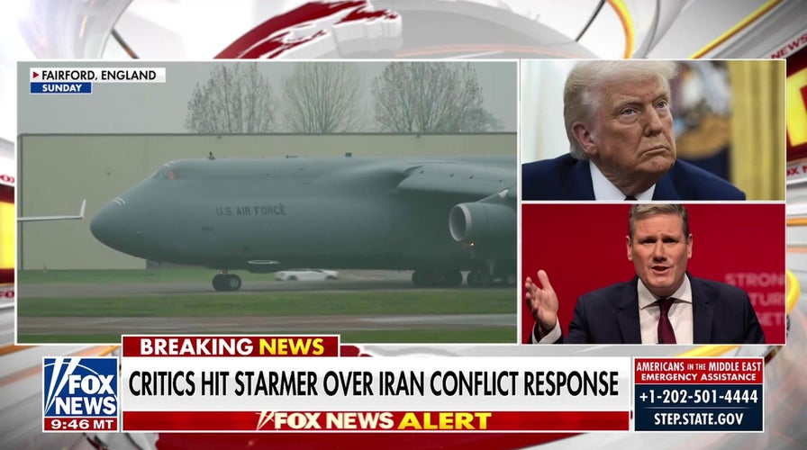 Trump, Starmer discuss military cooperation amid Middle East conflict