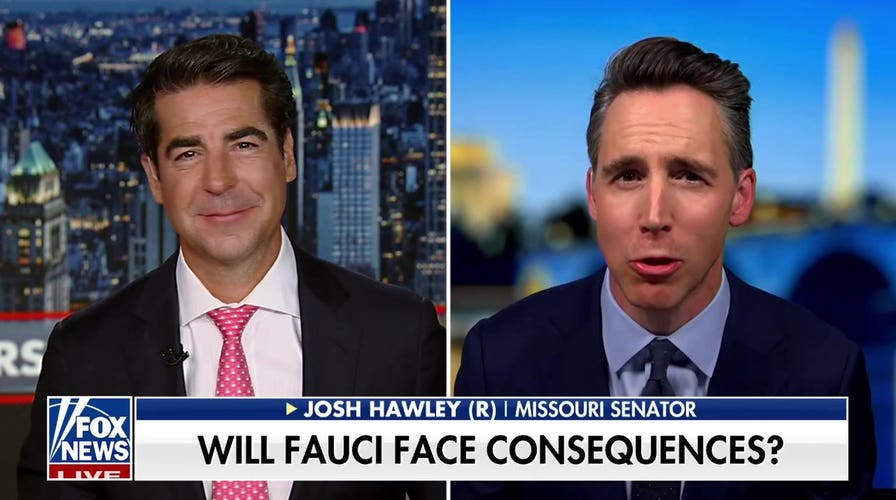 Fauci should be prosecuted; 'innocent people' don't plead the Fifth: Sen Josh Hawley