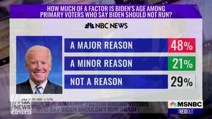 Former Biden aide claims age is not a concern 