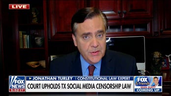 Turley: 'Enormously important case' over social media censorship