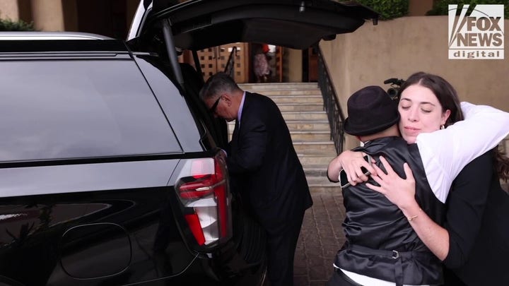 Alec Baldwin returns to his hotel after judge dismissed 'Rust' shooting case