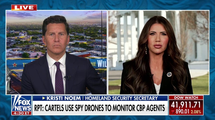 Kristi Noem explains how Mexican military is 'partnering with' cartels