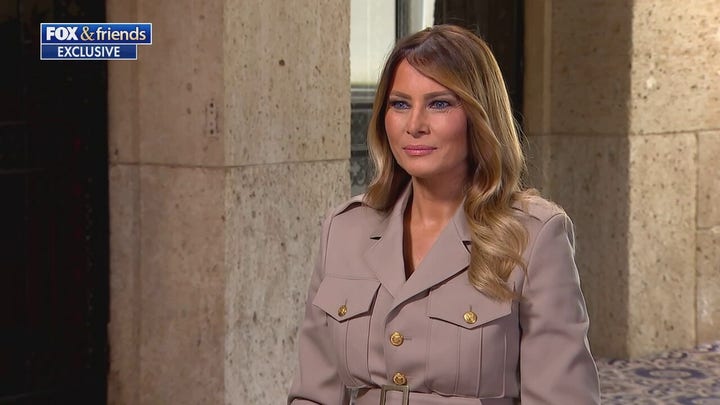 Melania Trump addresses being snubbed by Vogue magazine