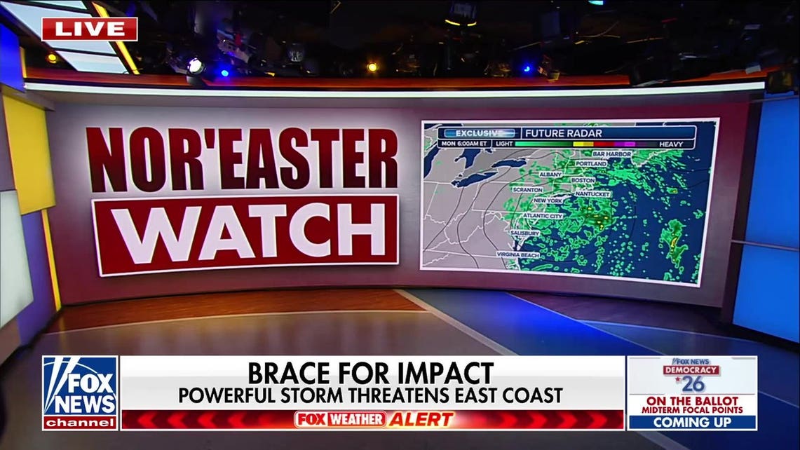 Nor’easter threatens East Coast with severe beach erosion