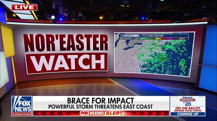 Nor’easter threatens East Coast with severe beach erosion