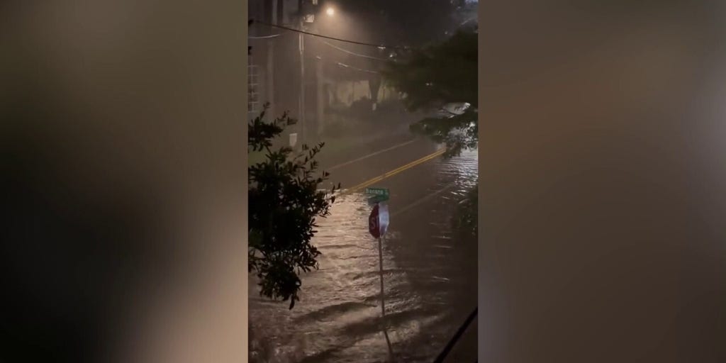 Flooding from Hurricane Idalia is seen throughout Sarasota Fox News Video