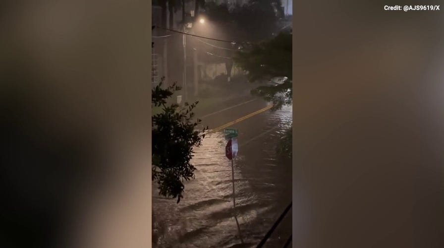Flooding from Hurricane Idalia is seen throughout Sarasota
