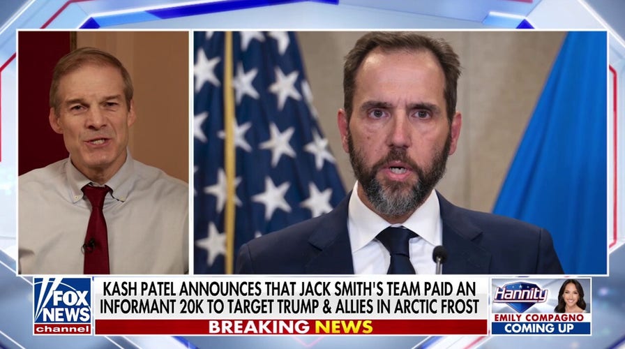 The big question for Jack Smith is 'why': Rep. Jim Jordan