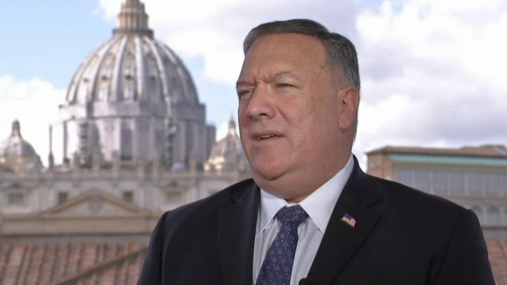 Pompeo discusses his trip to Vatican City