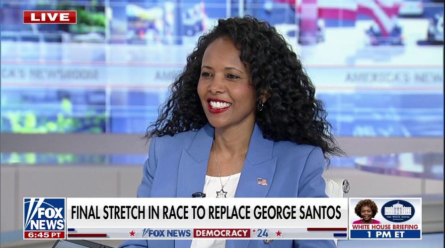 Republican vying for George Santos' House seat slams Dem opponent for 'disrespectful' criticism