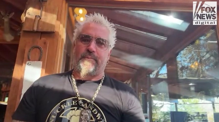 Guy Fieri explains how he tore his quad muscle 'in half'