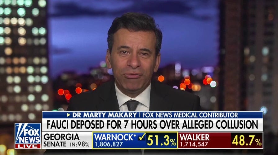 Dr. Marty Makary on social media censorship: Google supported whatever Fauci said