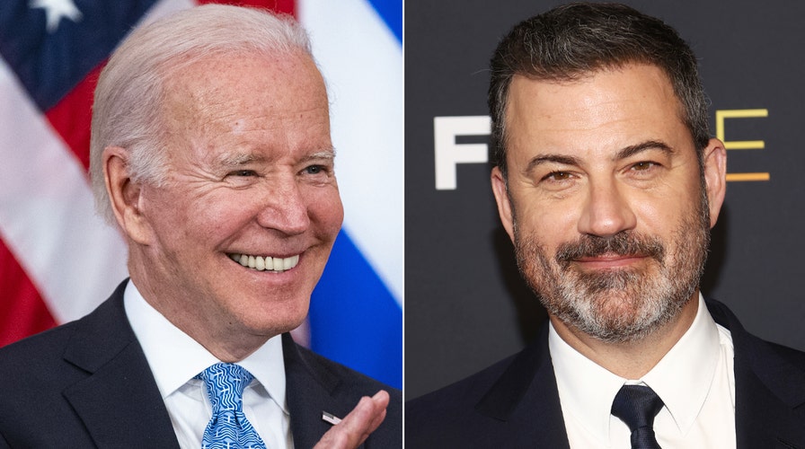 Jimmy Kimmel’s history of partisan rhetoric made him perfect host for Biden interview, says comedians