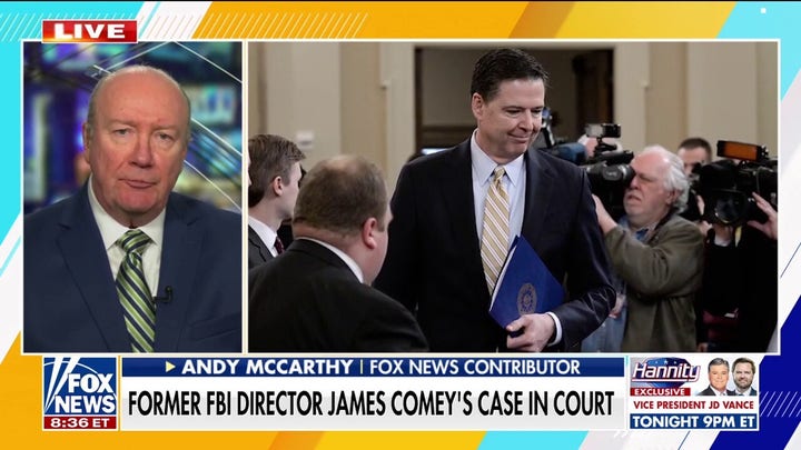 Comey, Letitia James claim Trump-appointed prosecutor serving illegally