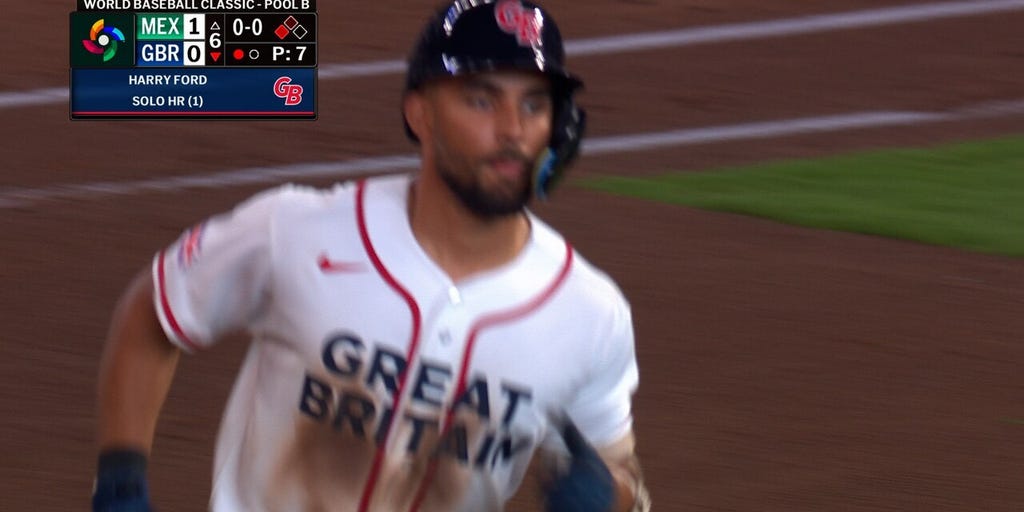 Great Britain's Harry Ford crushes solo home run, tying game vs. Mexico