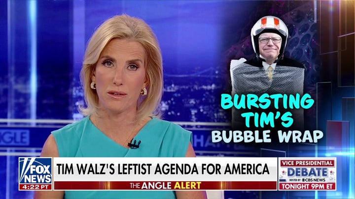 Laura: Tim Walz is a congenital liar