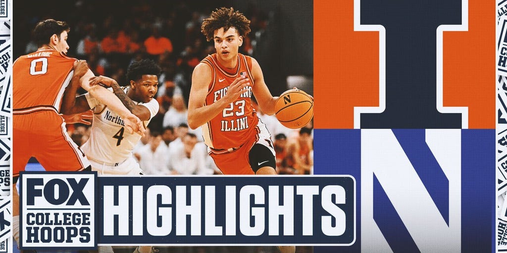 No. 13 Illinois Fighting Illini vs. Northwestern Wildcats Highlights 🏀 FOX College Hoops