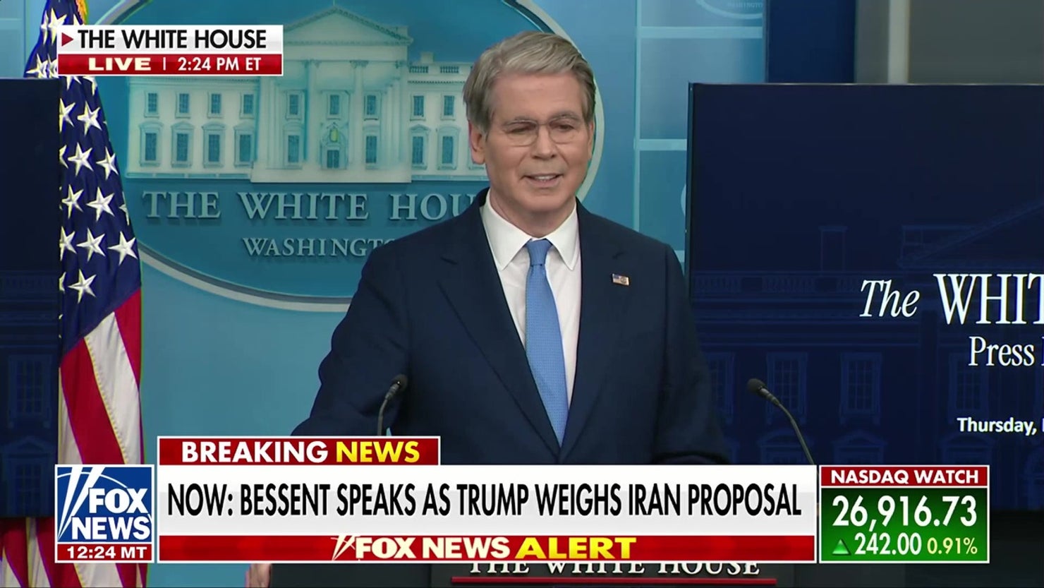 Bessent refuses to get ahead of Trump on potential Iran deal