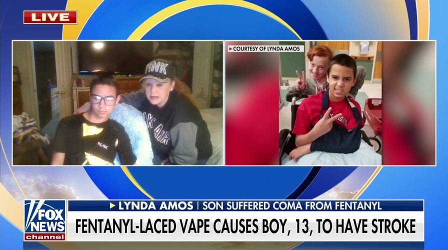 13-year-old boy has stroke after using fentanyl-laced vape