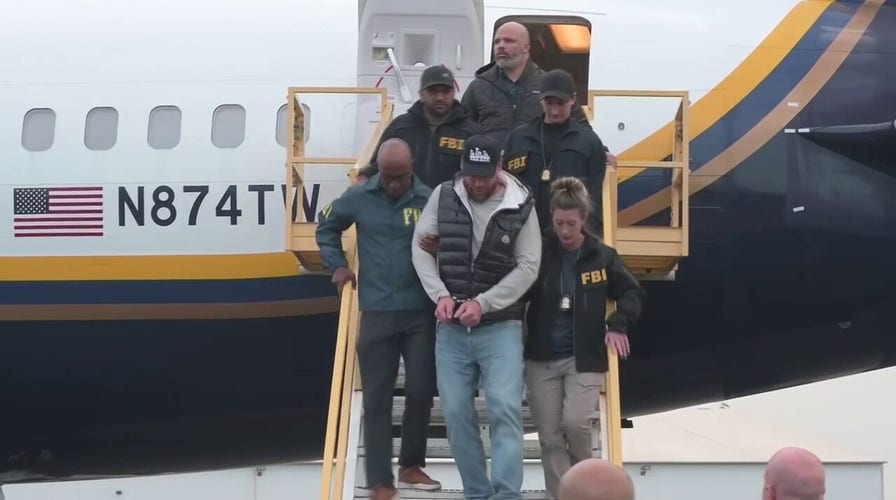 Ex-Olympian, alleged drug kingpin Ryan Wedding escorted by FBI after capture