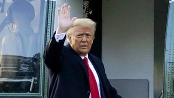 Trump drives past jubilant supporters at impromptu rally in Florida