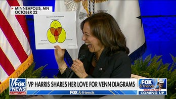 Kamala Harris mocked for repeatedly sharing love of Venn diagrams: 'This is just bizarre'