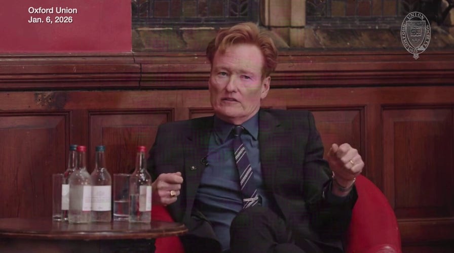 Conan O'Brien calls out 'F Trump' comics