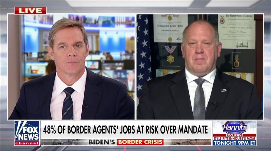 Tom Homan blasts vaccine mandate: A lot of agents will lose their jobs