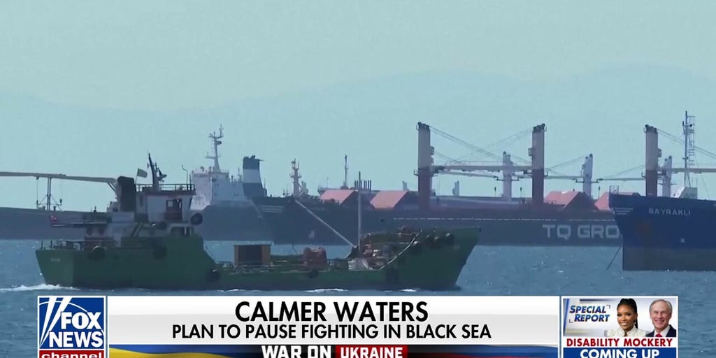 Calmer waters: Russia and Ukraine plan to pause fighting in Black Sea
