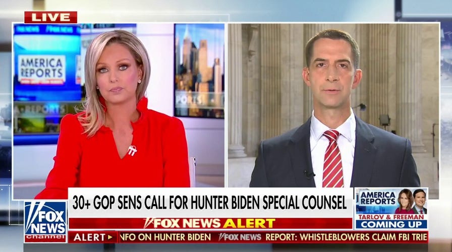 Tom Cotton: We can't trust AG Garland to keep Hunter Biden investigation apolitical