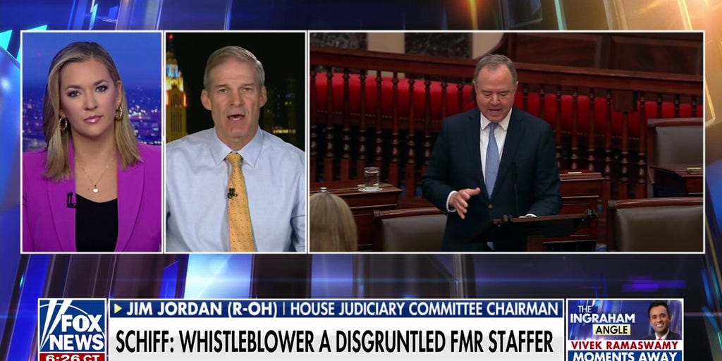 Schiff's whistleblower is 'credible' for this reason: Jim Jordan