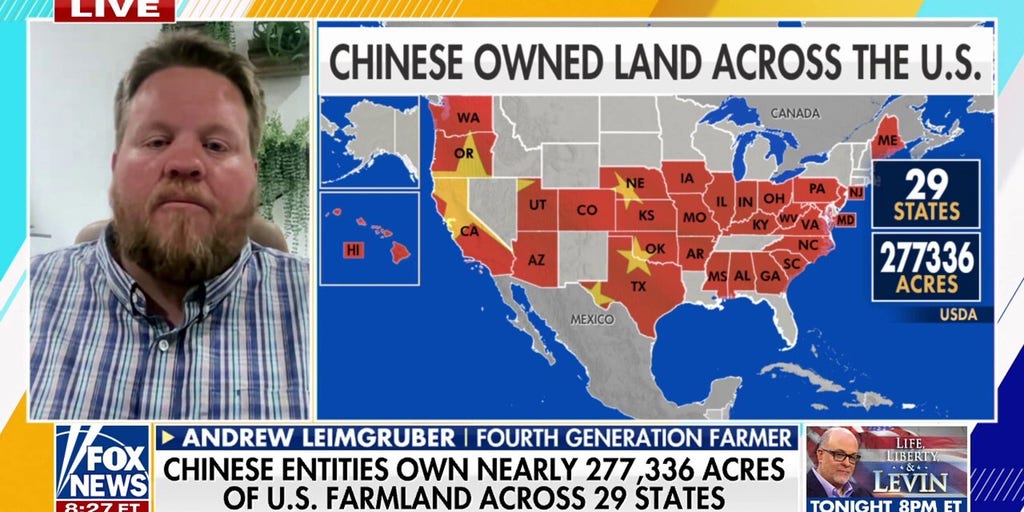 Farmer says China buying US land is a ‘national security’ issue