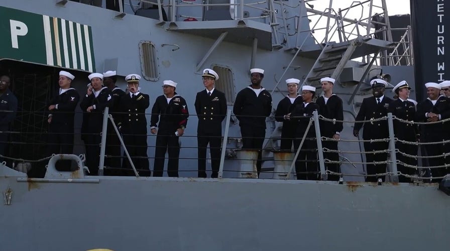 USS Stockdale pulls into home port in San Diego