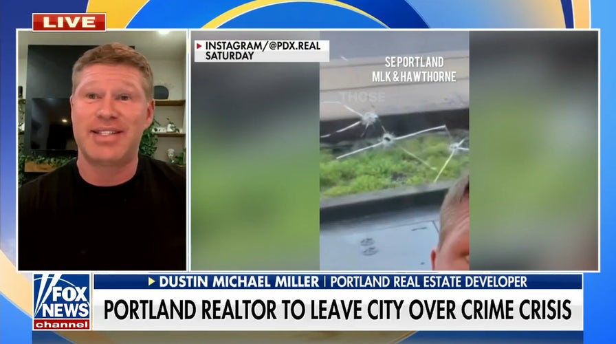 Portland realtor leaving city after bullet holes pummeled office: 'Absolute madness'