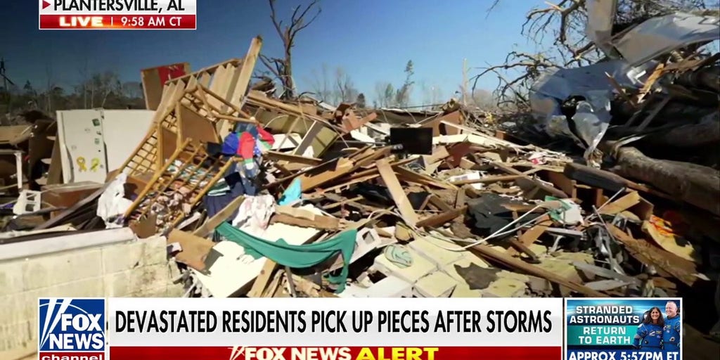 Devastated Alabama residents pick up pieces after tornado