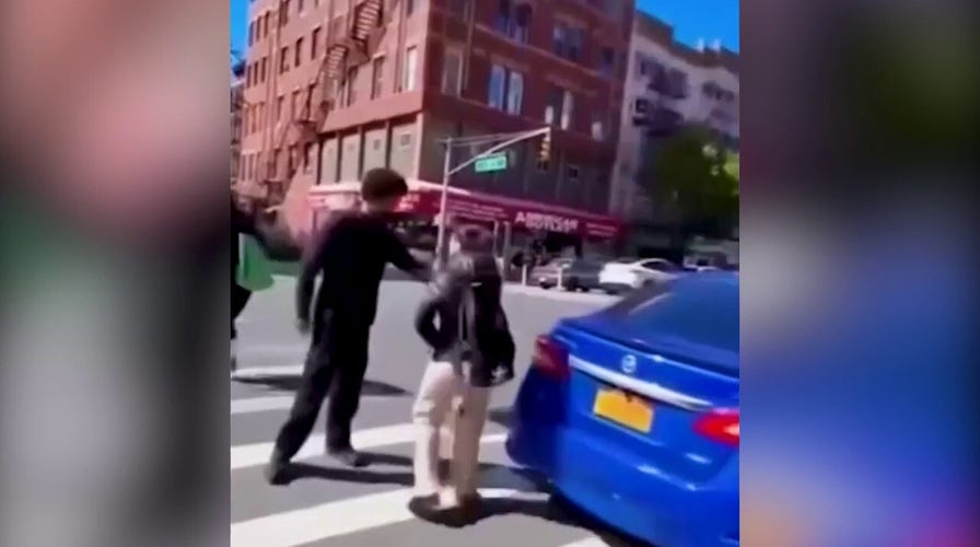 Video captures 14-year-old boy brutally attacking teen girl on NYC street