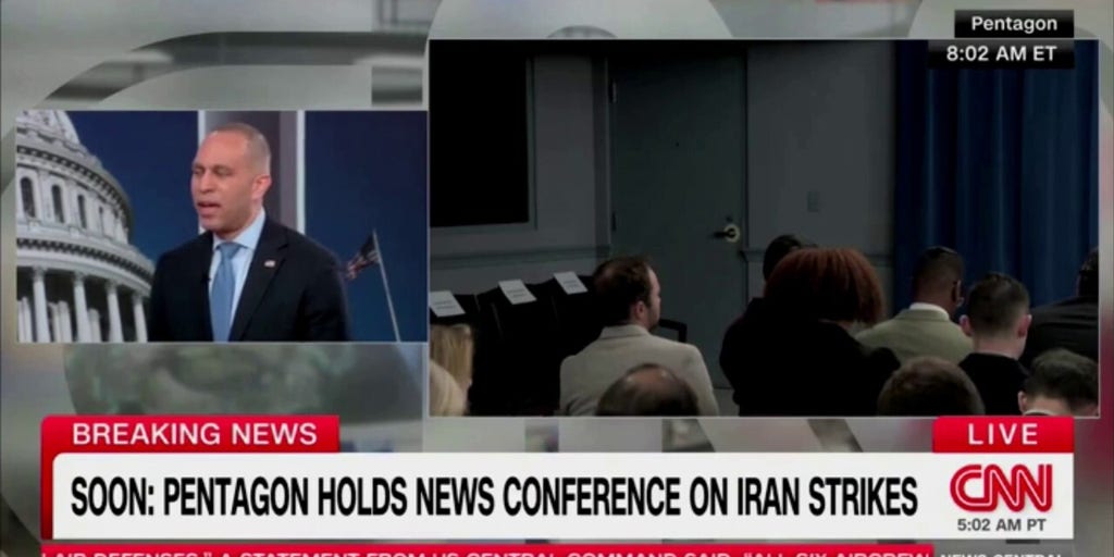 Hakeem Jeffries predicts Iran operation will 'end in failure' for the US