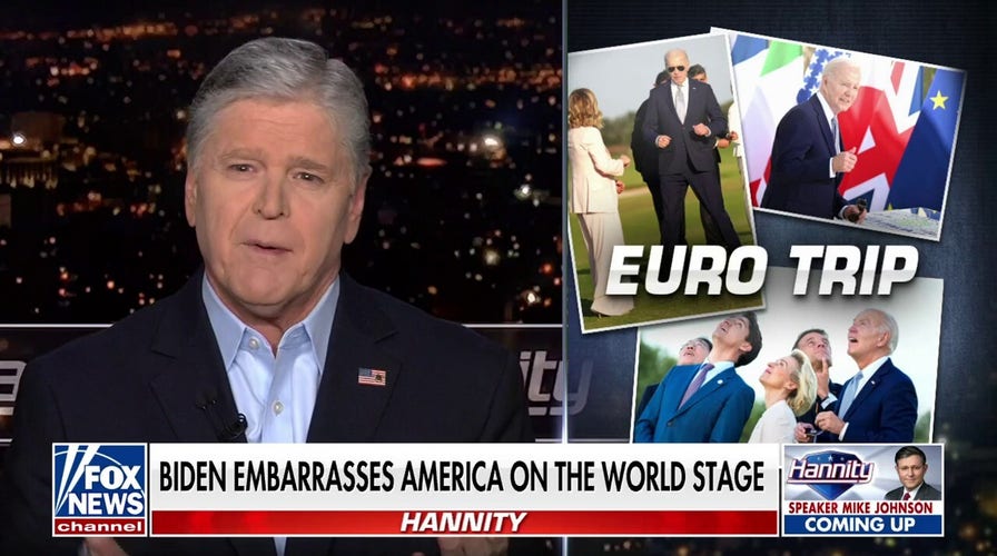  Sean Hannity: Biden feels the need to trash America's strongest ally
